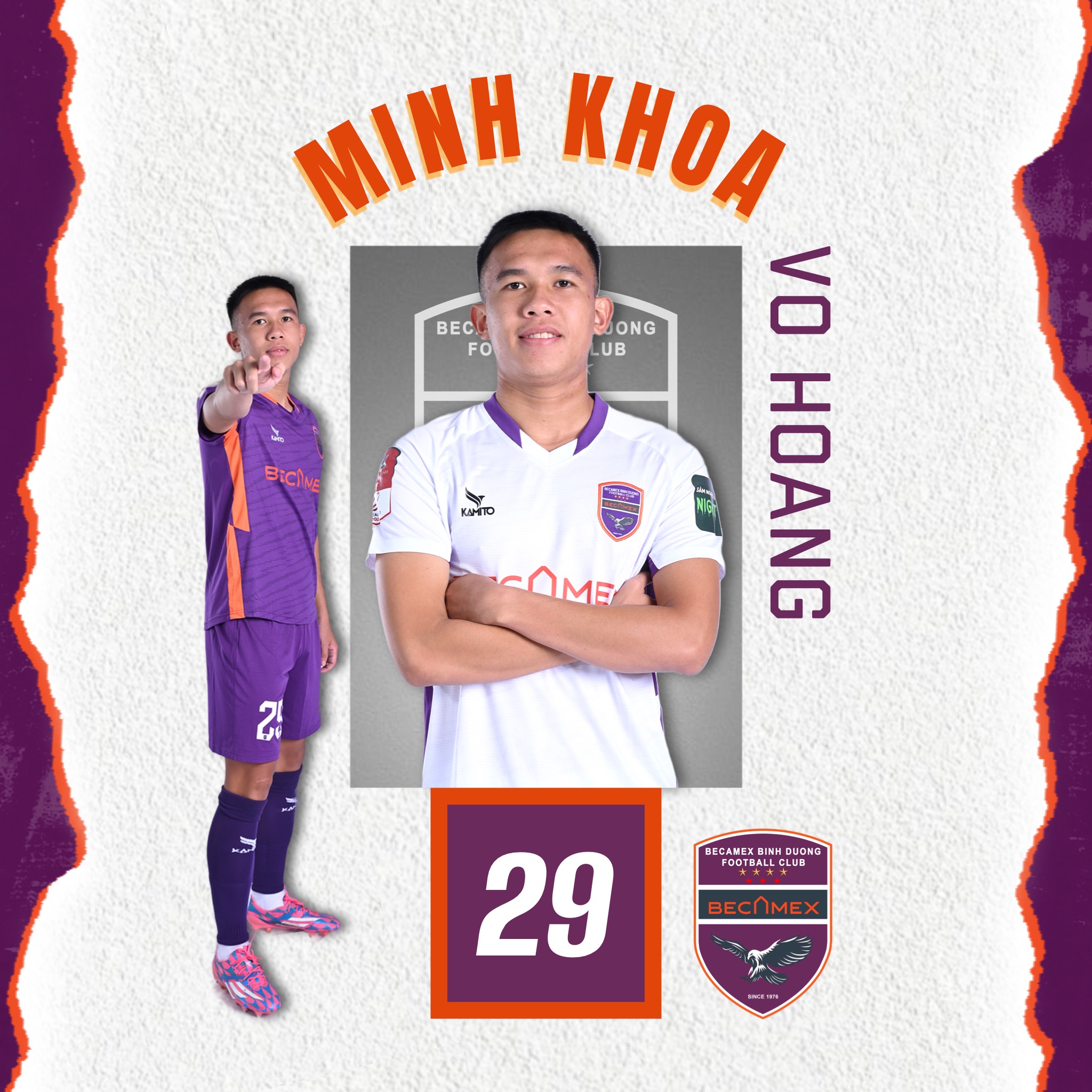 Võ Hoàng Minh Khoa - Becamex Binh Duong Football Club